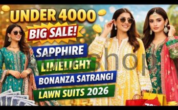 Bonanza Satrangi Sale Pakistan is the biggest fashion buzz right now across every city from Karachi to Lahore and Islamabad. Bonanza Satrangi Sale Pakistan has turned into a full-blown shopping festival with flat 50% off on hundreds of unstitched suits, ready to wear pieces, and fresh lawn collections that are perfect for Eid prep or everyday elegance. Whether you’re hunting for that perfect 3-piece lawn suit or a cozy khaddar outfit for the cooler evenings, Bonanza Satrangi Sale Pakistan is giving you real value without the usual hype. Bonanza Satrangi Sale Pakistan is running strong on the official website, Daraz.pk, and even their US store with international shipping options back home. From under PKR 2,000 two-piece sets to premium 3-piece festive edits at half price, Bonanza Satrangi Sale Pakistan has something for every budget and every occasion. If you’ve been waiting for the right moment to refresh your wardrobe, this is it — Bonanza Satrangi Sale Pakistan is live and the clock is ticking on these discounts.